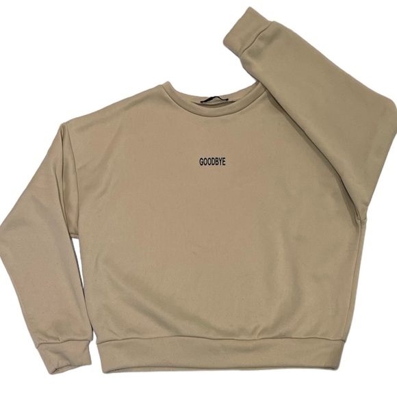 "Goodbye" Sweatshirt - Picture 2 of 2